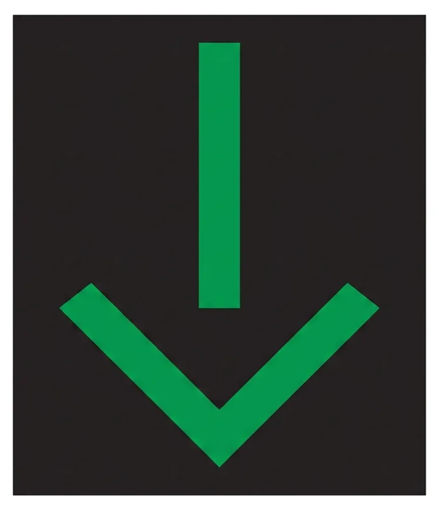South African Overhead Lane road sign (TS10)