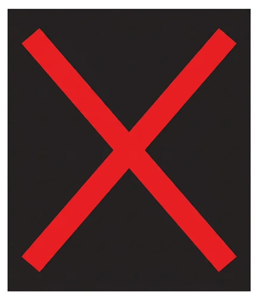South African Steady road sign (TS11)