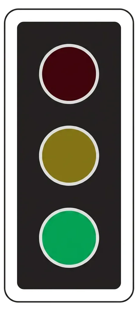 South African Green road sign (TS3)