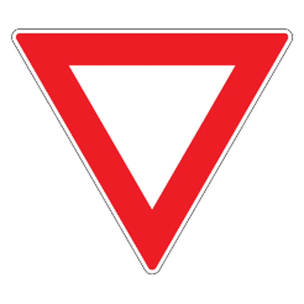 South African Yield Sign road sign (R6)